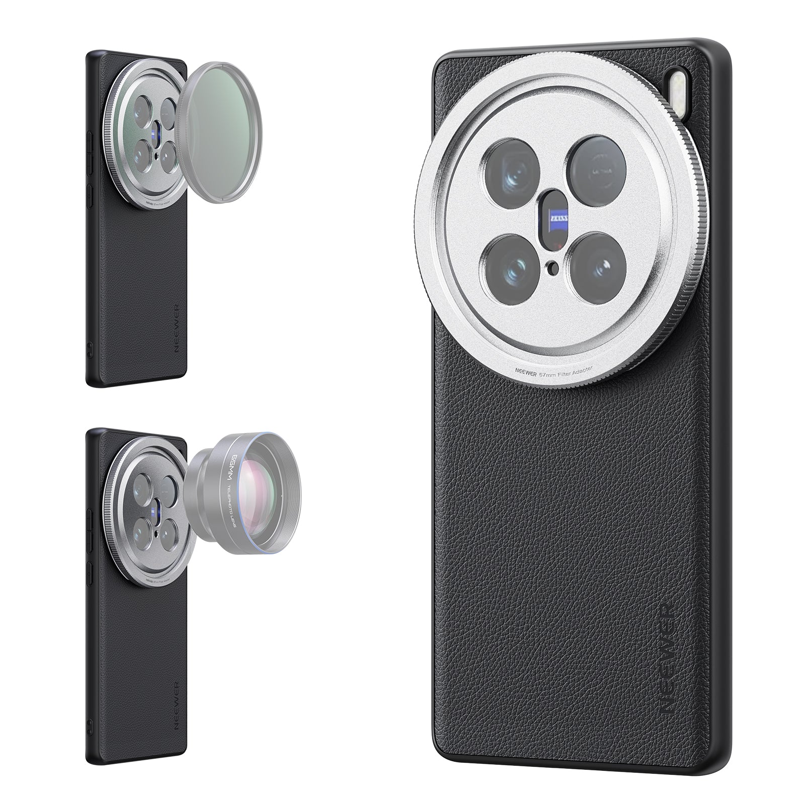 Photography Kit Vivo X200 Pro - NEEWER Protective Phone Case with 17mm