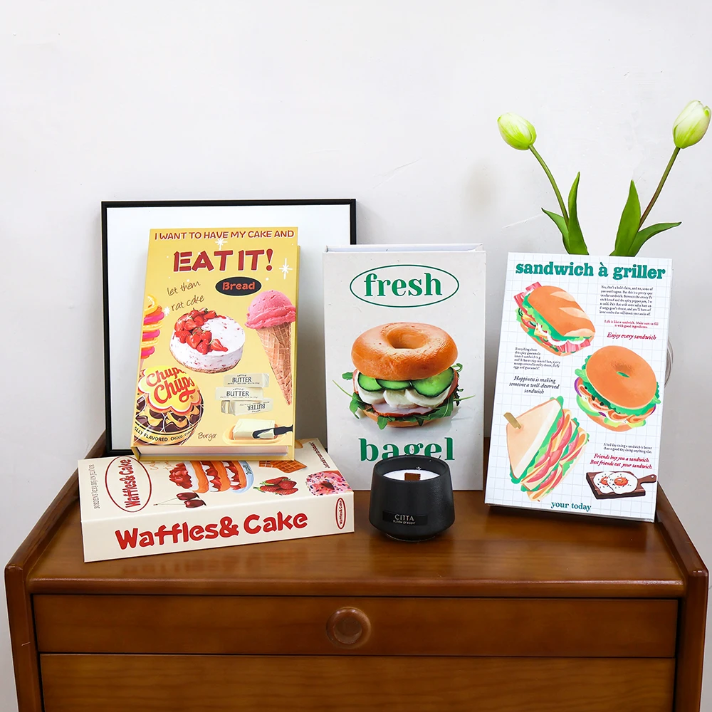 Photography Magazine - Food Fashion Fake Books Decor Trend