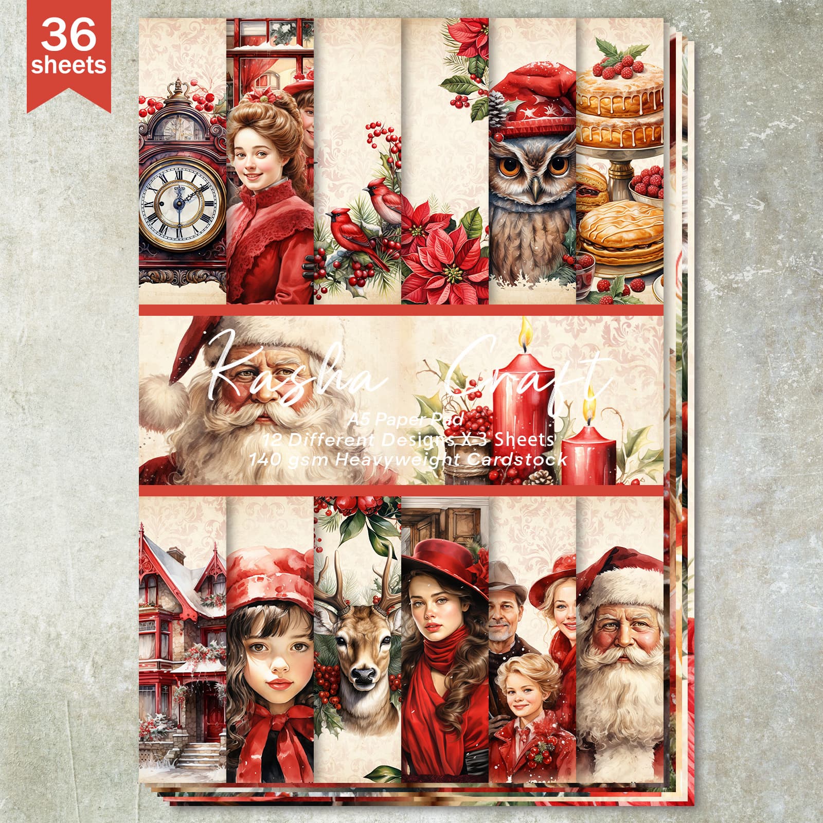 36 Sheets A5 (Festive Christma - đánh giá và giá Photography Magazine