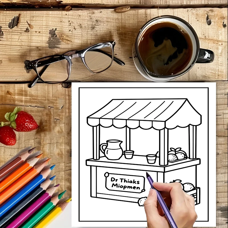 Coloring Book Little Spaces fo - đánh giá và giá Photography Of Book