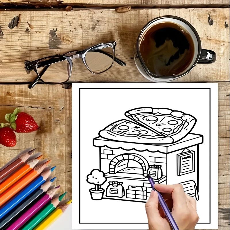 Coloring Book Little Spaces fo - đánh giá và giá Photography Of Book