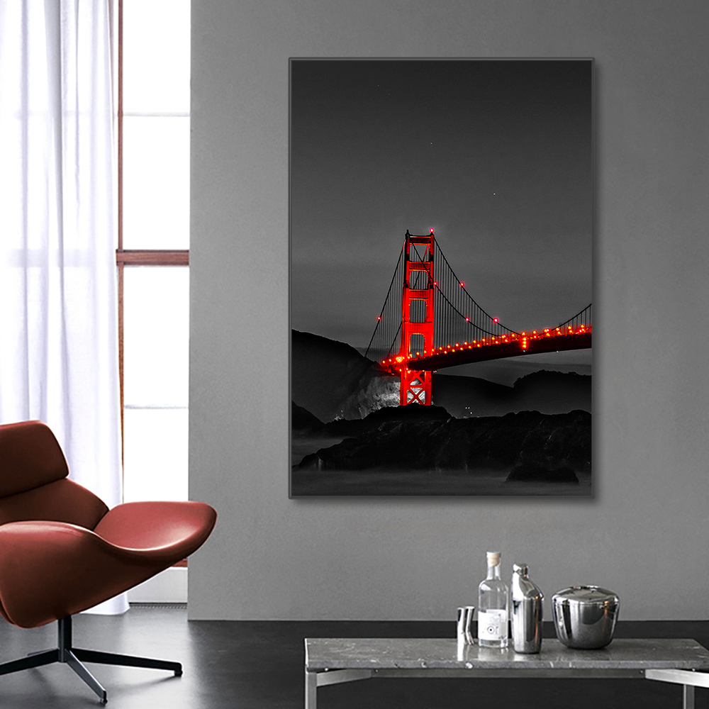 3PCS Frameless Poster Golden G - đánh giá và giá Photography Angle