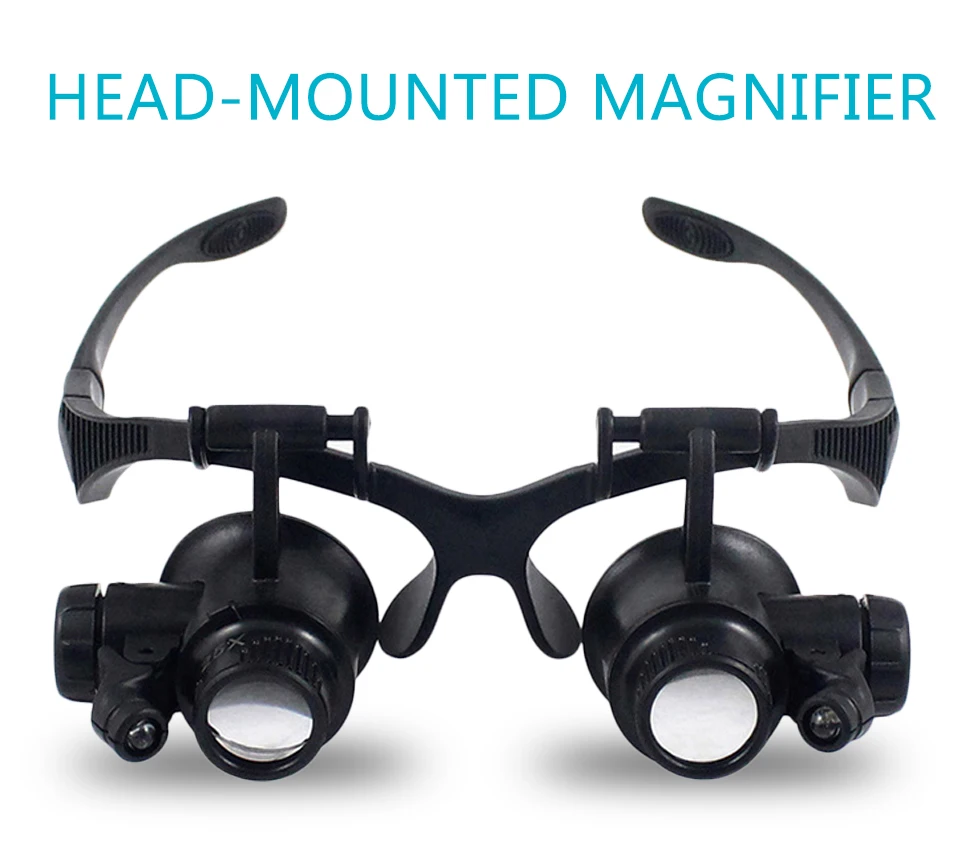 Mới Đầu Đèn LED Kính Phóng Đại - đánh giá và giá Eye Piece Magnifier
