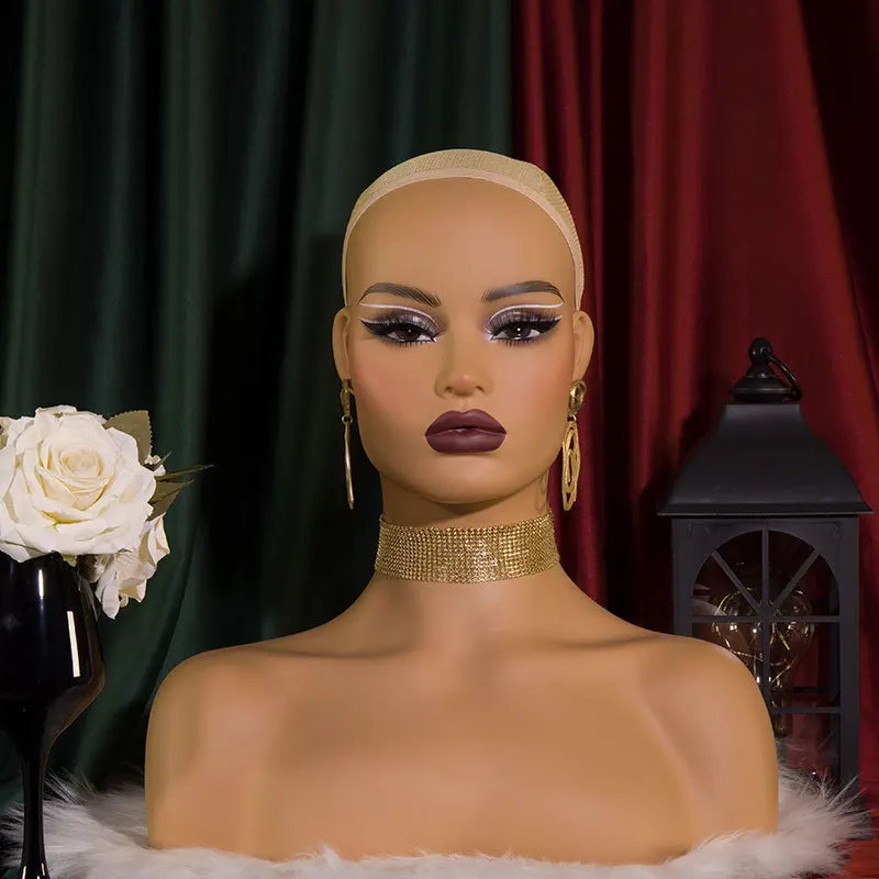 Realistic PVC Mannequin Head W - đánh giá và giá Photography Training