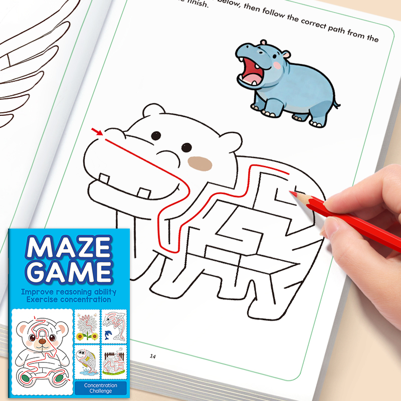 Children's Fun Maze Drawing Bo - đánh giá và giá Photography Of Book