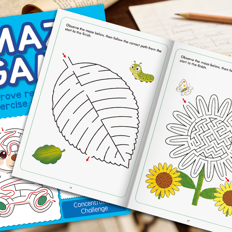 Children's Fun Maze Drawing Bo - đánh giá và giá Photography Of Book