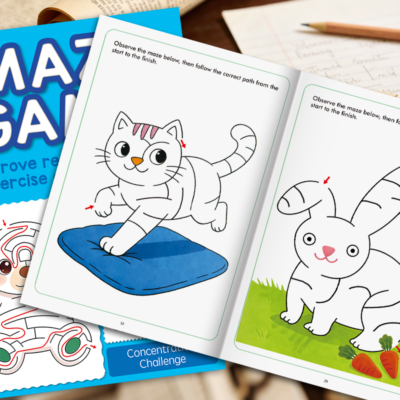 Children's Fun Maze Drawing Bo - đánh giá và giá Photography Of Book