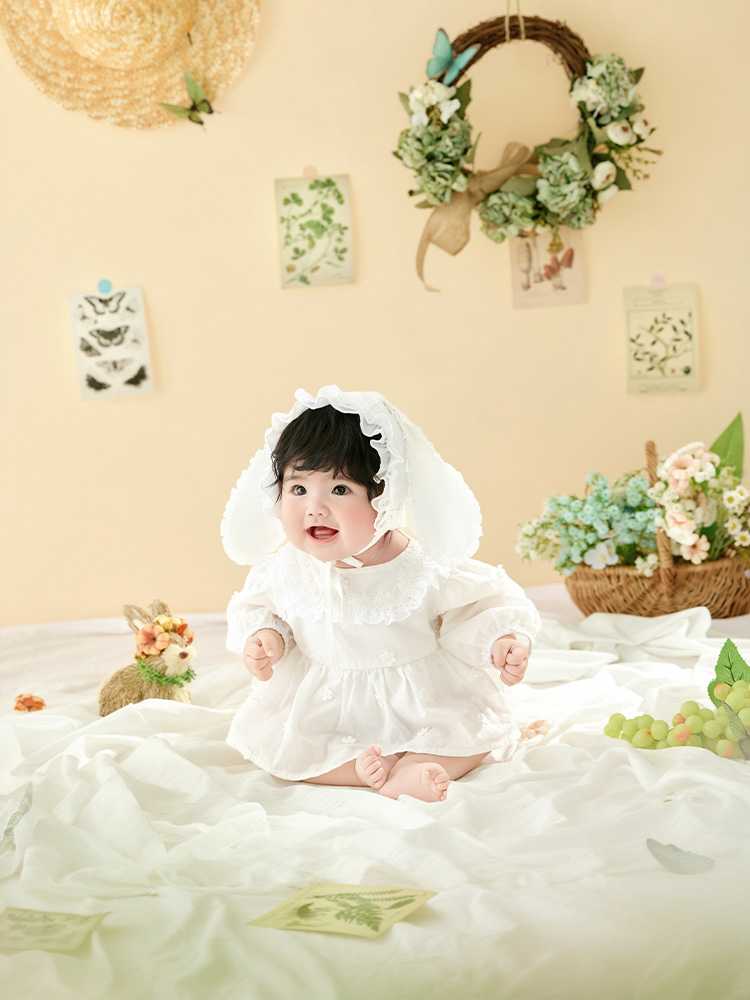 Pastoral Style Baby Girl Photo - đánh giá và giá Photography Vintage Style