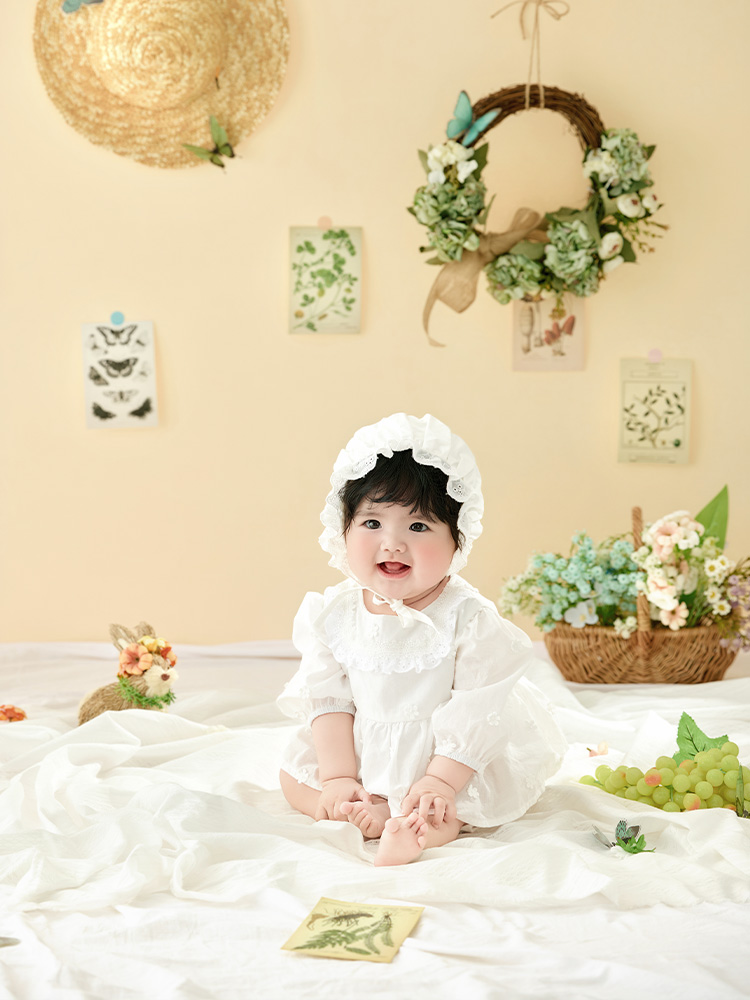 Pastoral Style Baby Girl Photo - đánh giá và giá Photography Vintage Style
