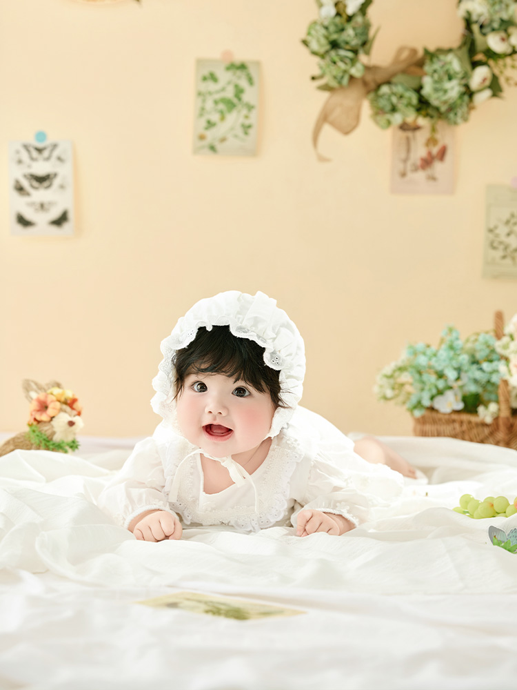 Pastoral Style Baby Girl Photo - đánh giá và giá Photography Vintage Style