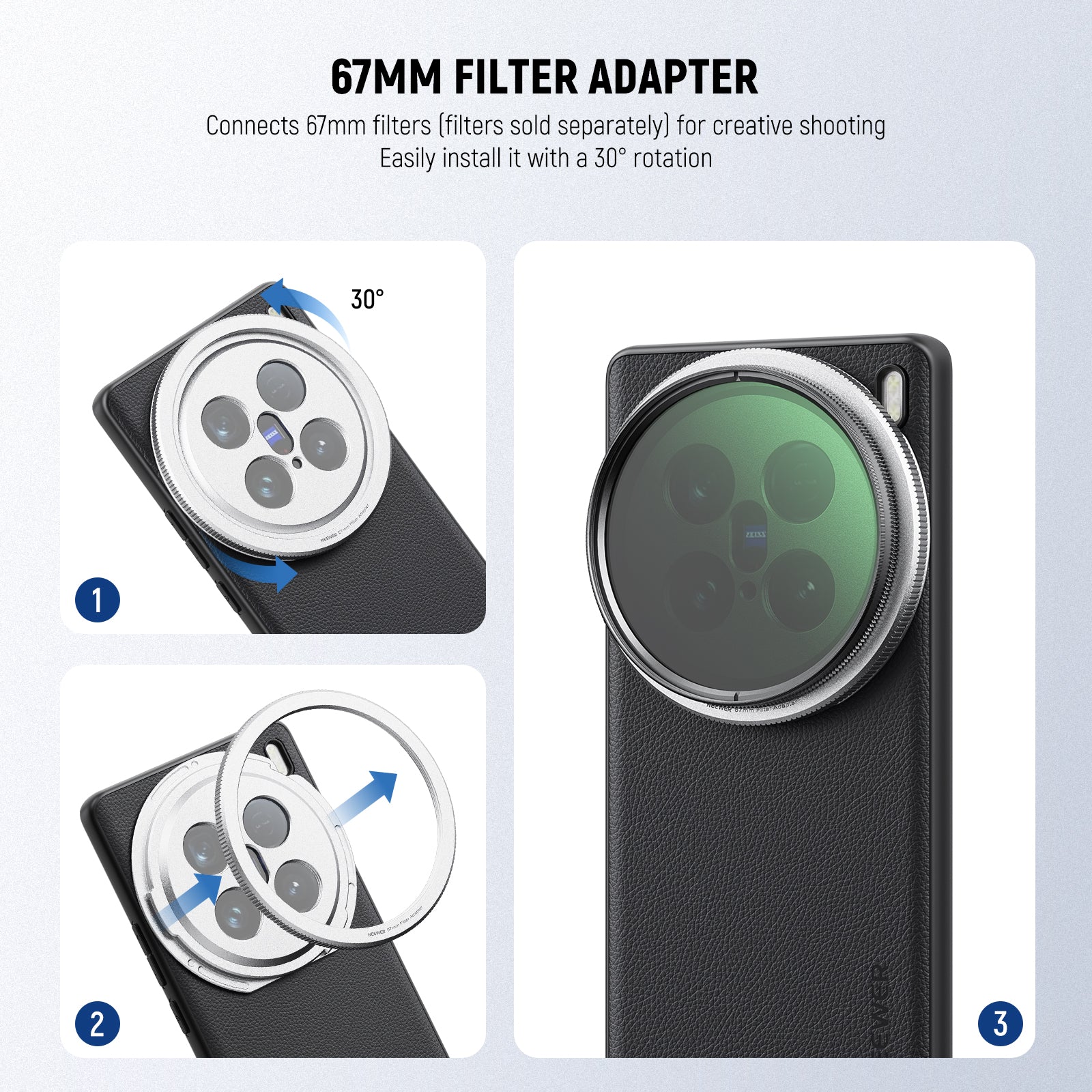 NEEWER Protective Phone Case w - đánh giá và giá Photography Kit Vivo X200 Pro