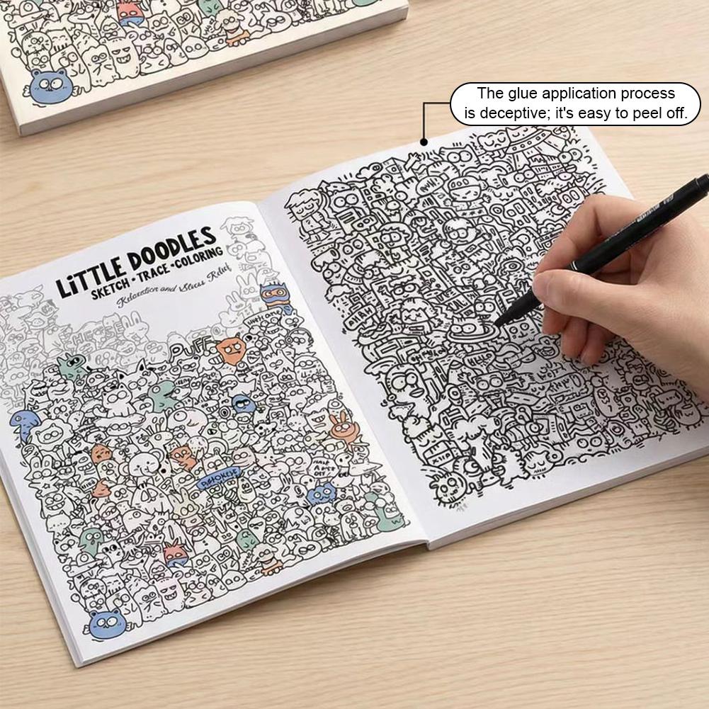 Little Doodles Coloring Book P - đánh giá và giá Photography Of Book