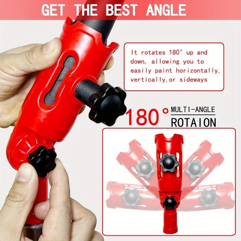 Red Multi-angle Paint Roller E - đánh giá và giá Photography Angle