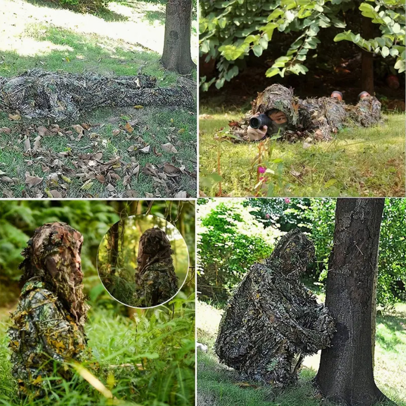 3D Leaf Camouflage Hunting Sui - đánh giá và giá Photography Training