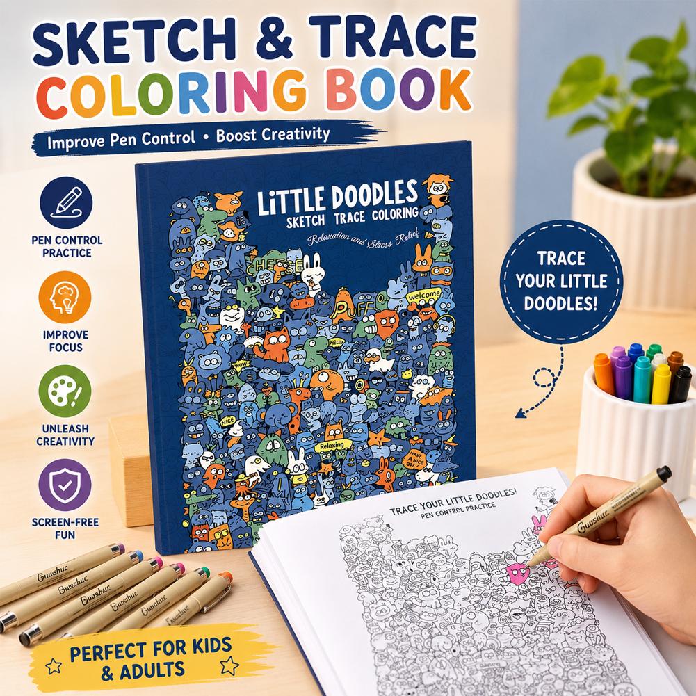 Creative Doodle Art Coloring B - đánh giá và giá Photography Of Book