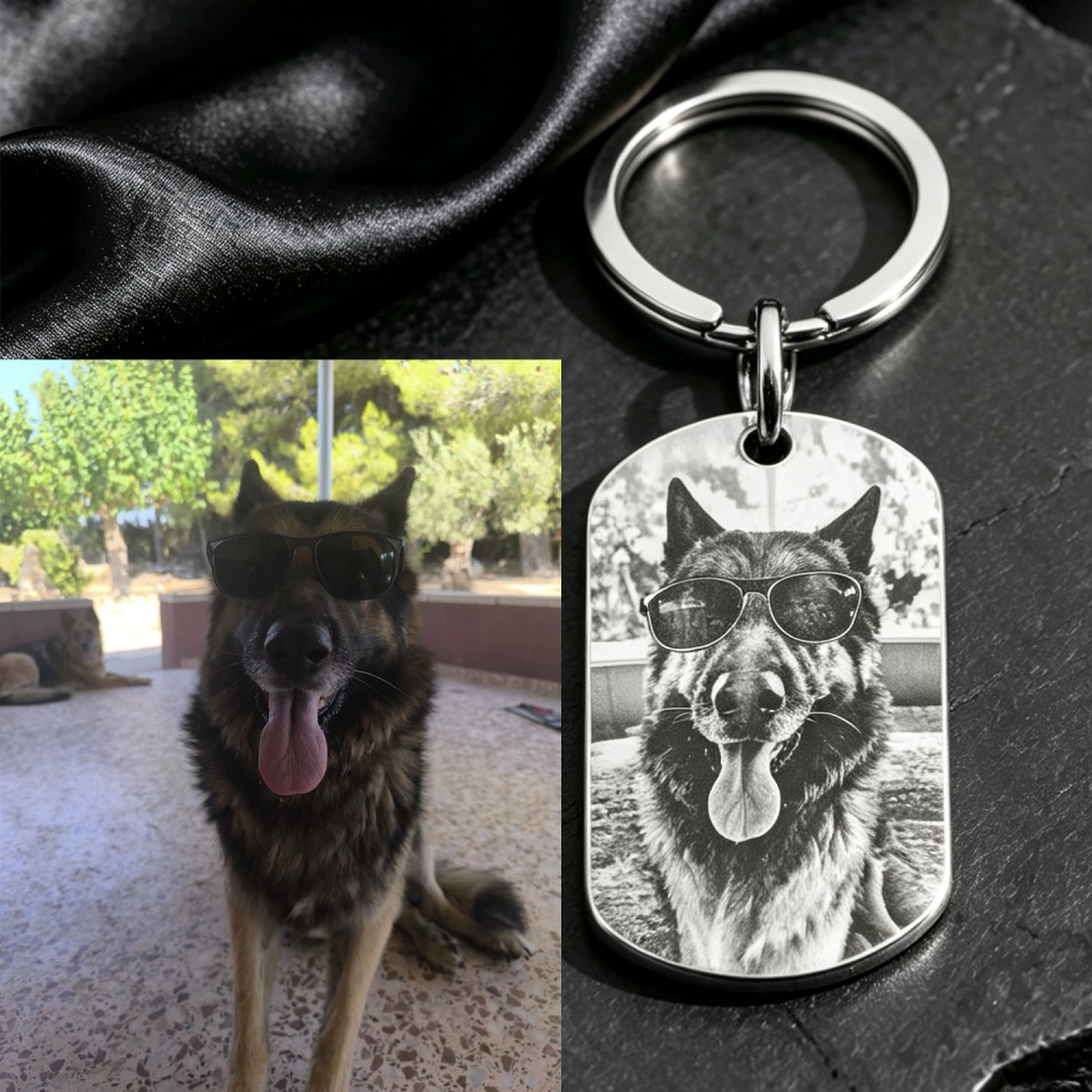Custom Engraved Pet Picture Mi - đánh giá và giá Photography Of War